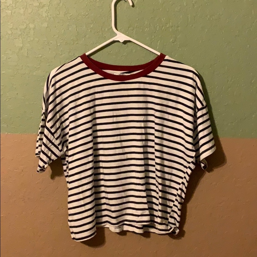 Forever 21 body striped shirt